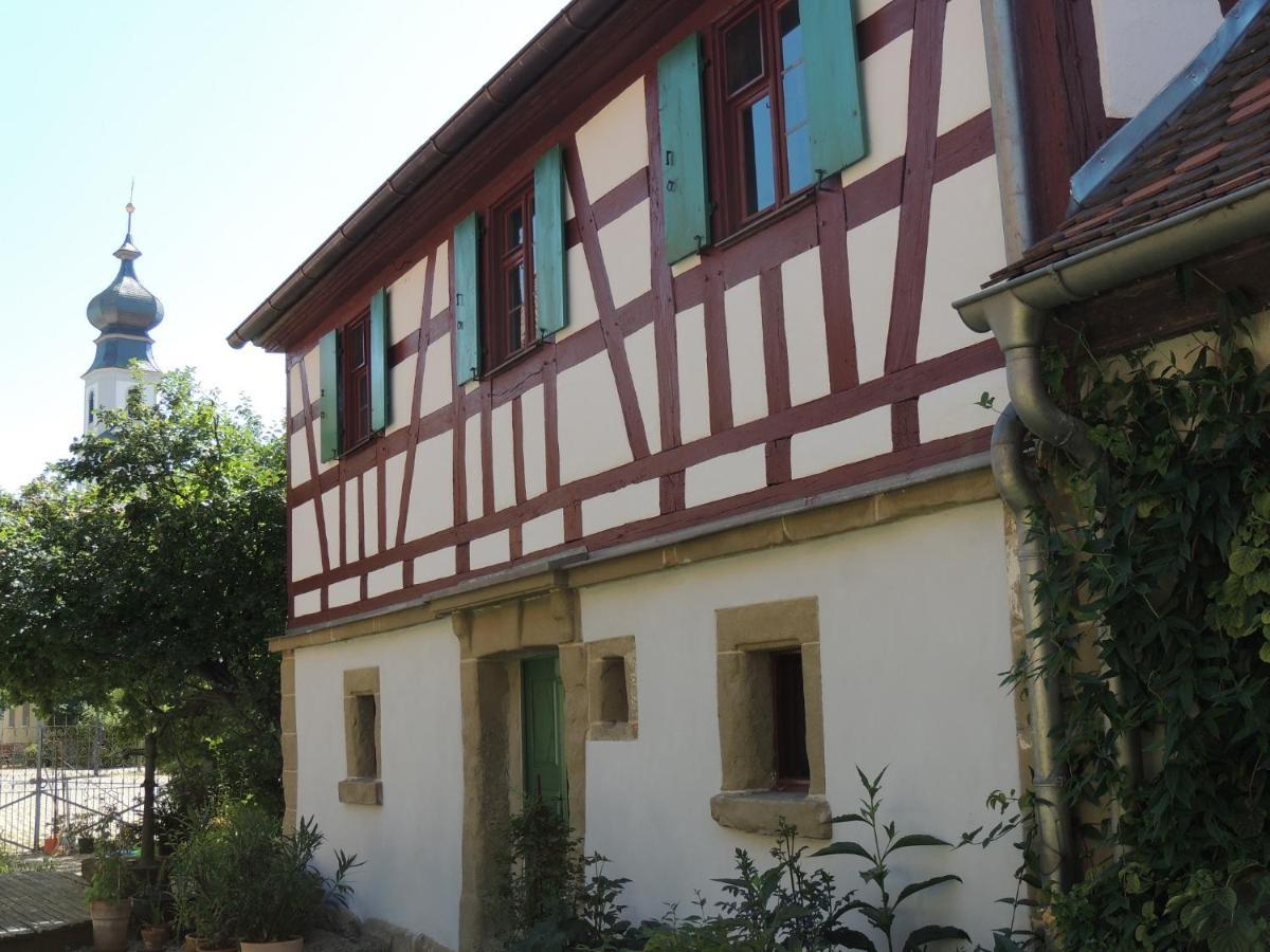 Pilger- Und Radlerherberge Herberge Im Hofhaus Colmberg Exterior photo